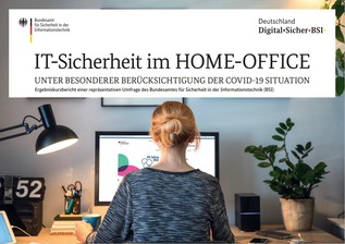 Bild mit Frau am Arbeitsplatz (verweist auf: IT-Sicherheit im HOME-OFFICE
UNTER BESONDERER BERÜCKSICHTIGUNG DER COVID-19 SITUATION)