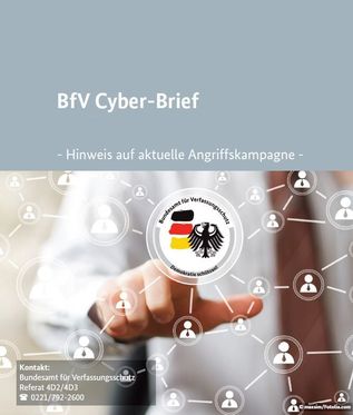 Foto zu Cyberbrief (verweist auf: BfV Cyber-Brief 2/2018)