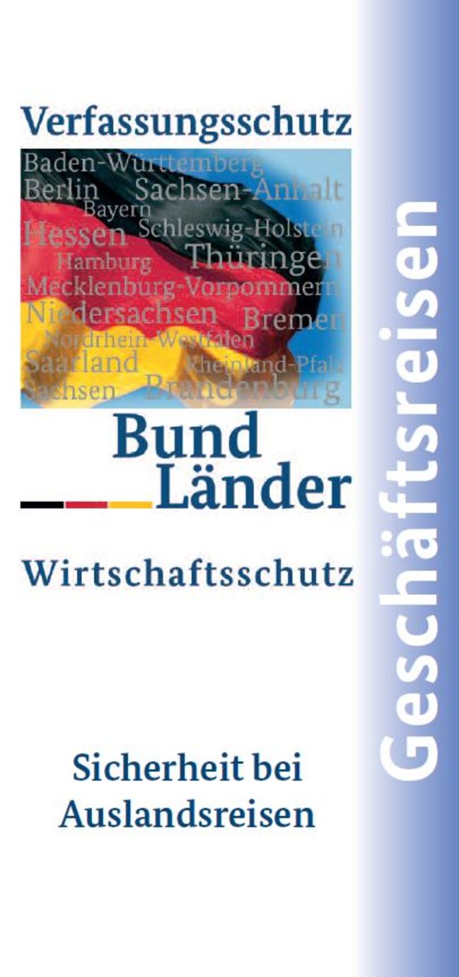 Flyer Geschäftsreisen