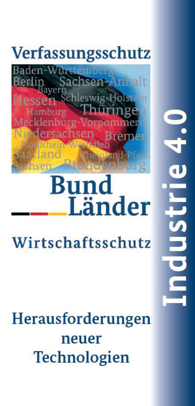 Flyer zu Industrie 4.0