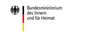 BMI in schwarzer Schrift auf weißem Grund (verweist auf: Einladung zu Vorstellung der Eckpunkte der Nationalen Wirtschaftsschutzstrategie am 15. Februar 2024)